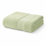 Light Green Premium Cotton Bath Towel - Image 4