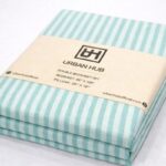 Double bed lining (striped) Light Blue